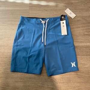 New Hurley Men's Blue Swim Shorts sz 30